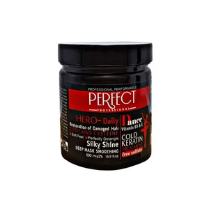 ماسک مو پرفکت مدل hero مناسب برای مو آسیب دیده حجم 500 میلی لیتر