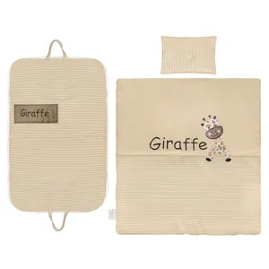 سرویس خواب 3 تکه نوزادی پینک بلو طرح زرافه