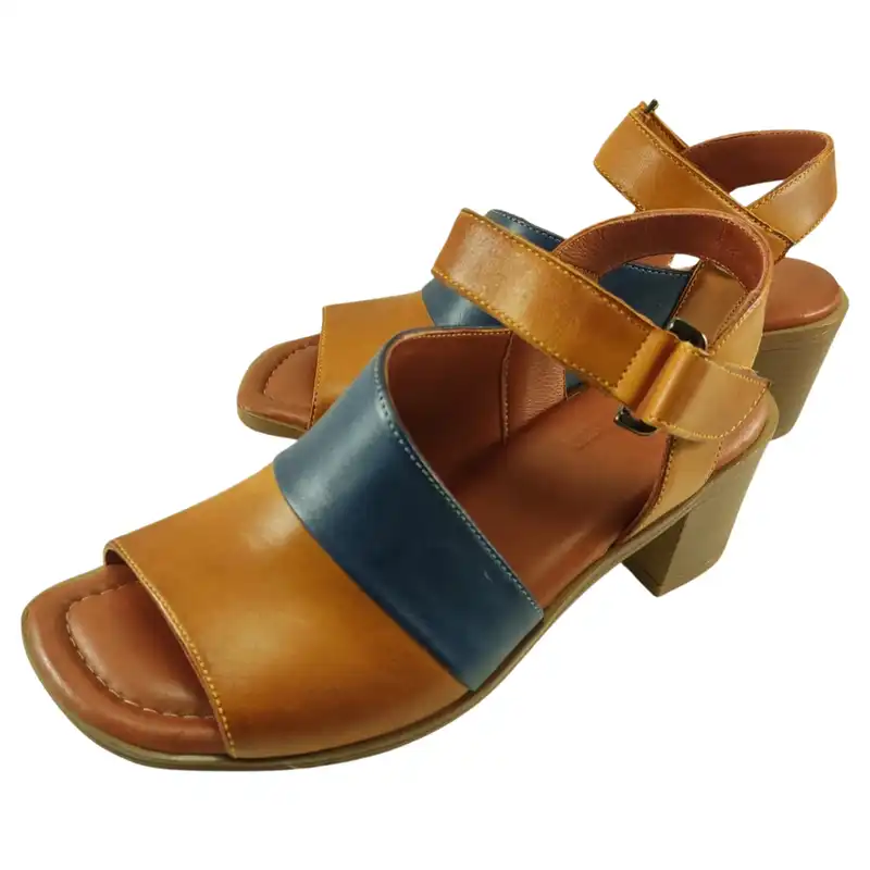 صندل زنانه مدل چرم طبیعی کد 692