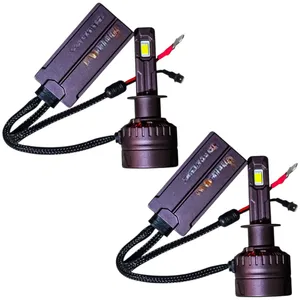 لامپ هدلایت چراغ جلو تک حالته بست یدک مدل یخی کد VX5 پایه H1 بسته ۲ عددی