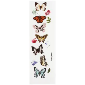 برچسب جمع و جور مدل پروانه شفاف