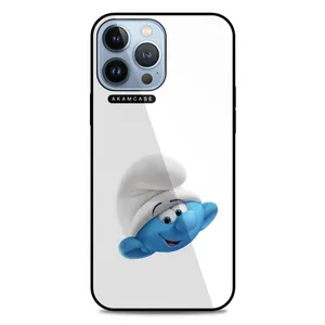 AKAM AMC-WA13PROMAX-SMURFS-12 Cover For Apple iPhone 13 Pro Max