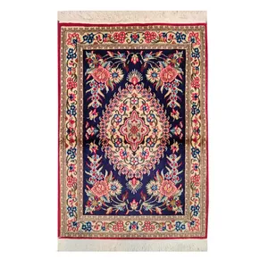 فرش دستباف زرع چارک طرح لچک ترنج مدل AA240