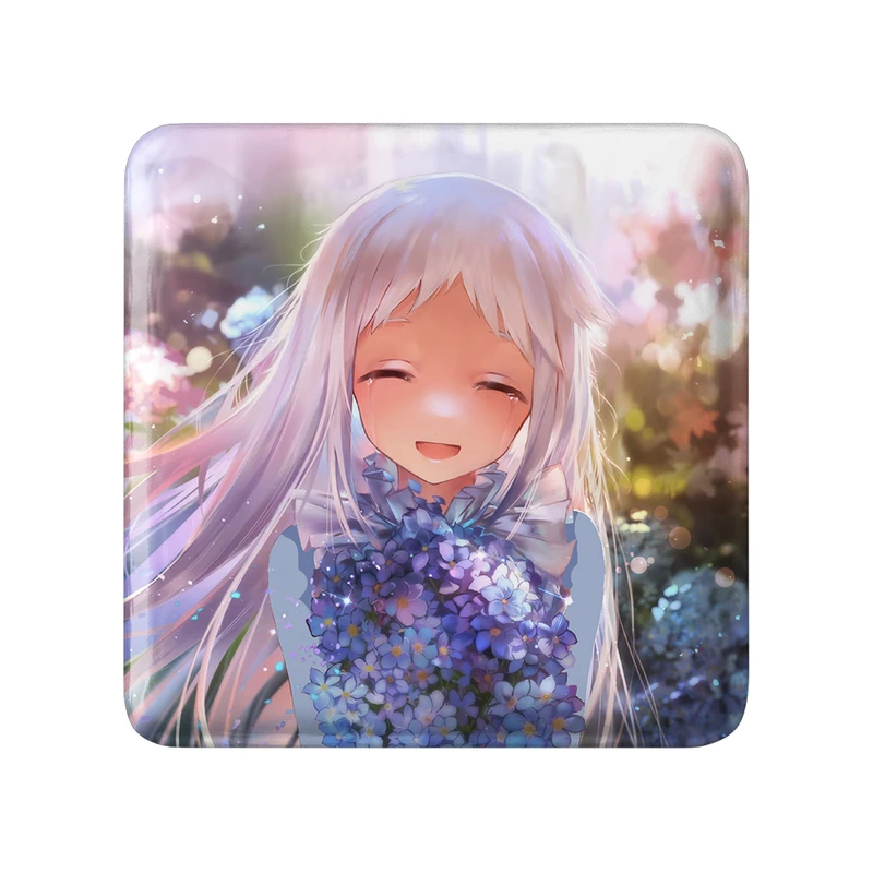 مگنت خندالو طرح میکو هونما انیمه آنوهانا مدل مربعی کد 31983