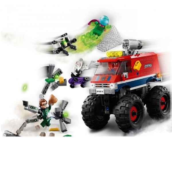 ساختنی طرح کامیون مردعنکبوتی مدل SPIDER HERO کد 11637