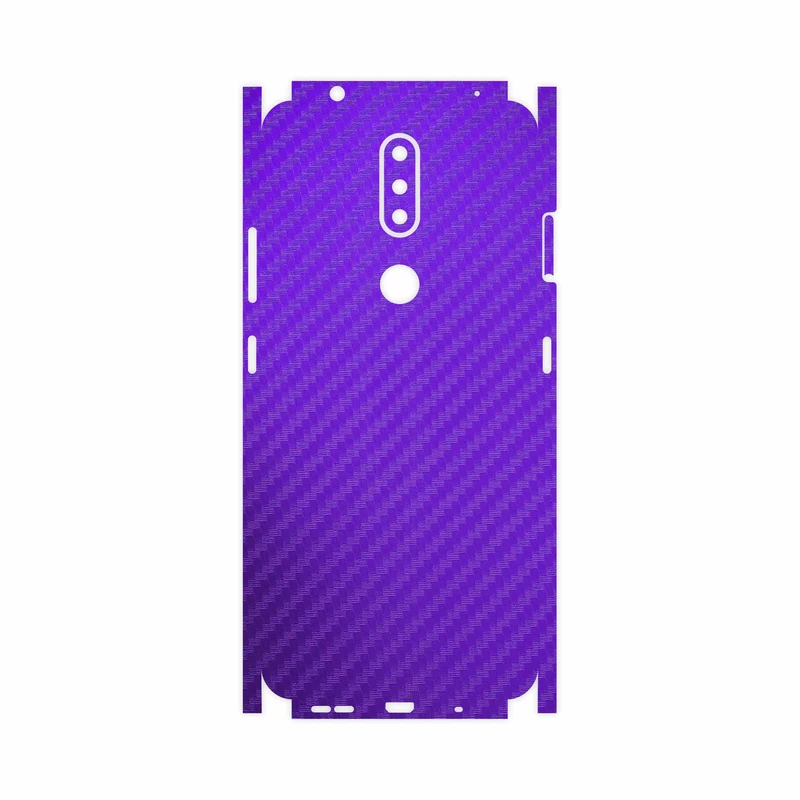 برچسب پوششی ماهوت مدل Purple-Fiber-FullSkin مناسب برای گوشی موبایل نوکیا 2.4