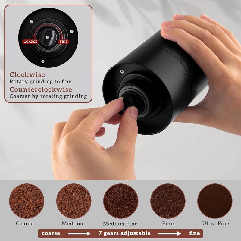 آسیاب قهوه شارژی مدل Electronic Coffee Grinder