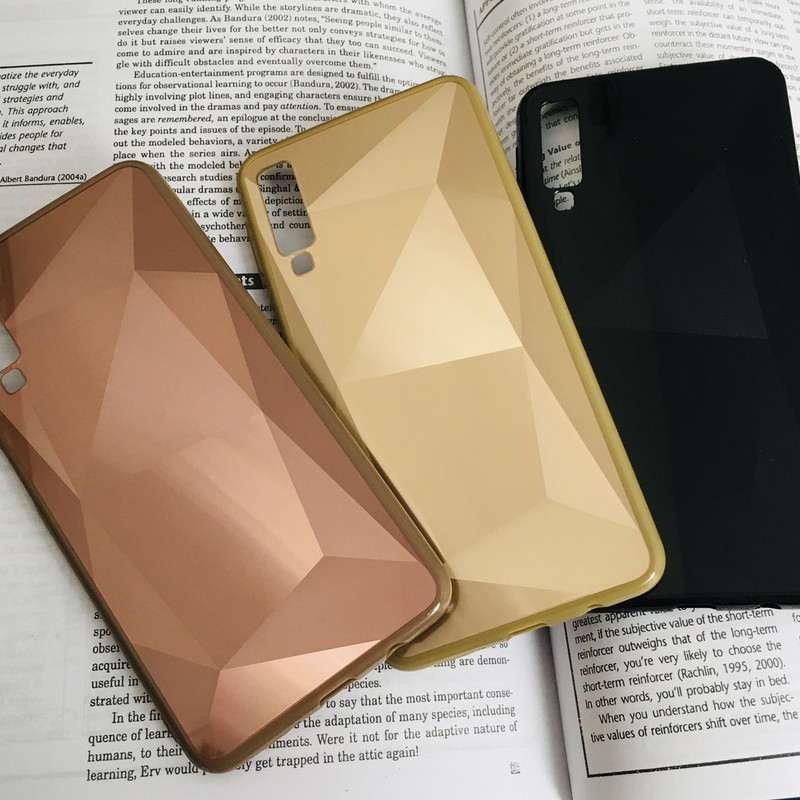 کاور طرح الماسی کد 3525 مناسب برای گوشی موبایل سامسونگ Galaxy A750 / A7 2018