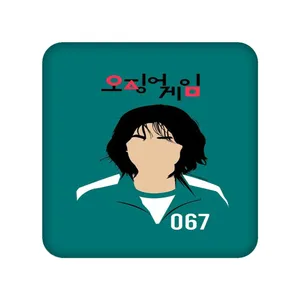 زیر لیوانی مدل Squid game کد 2195