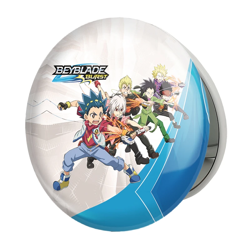 آینه جیبی خندالو طرح انیمه فرفره های انفجاری مدل تاشو کد 27851 