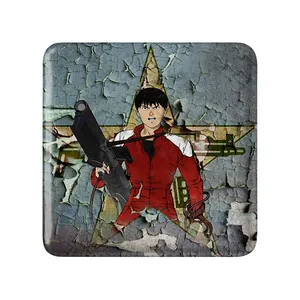 مگنت خندالو طرح کاندا انیمه آکیرا مدل مربعی کد 33373