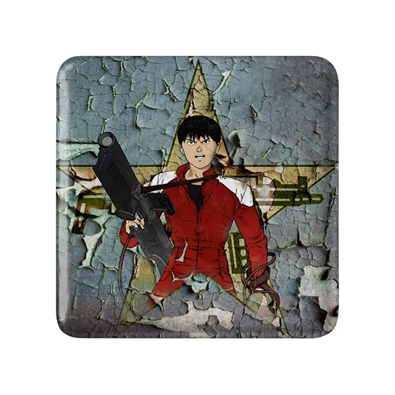 پیکسل خندالو طرح کاندا انیمه آکیرا مدل مربعی کد 33373