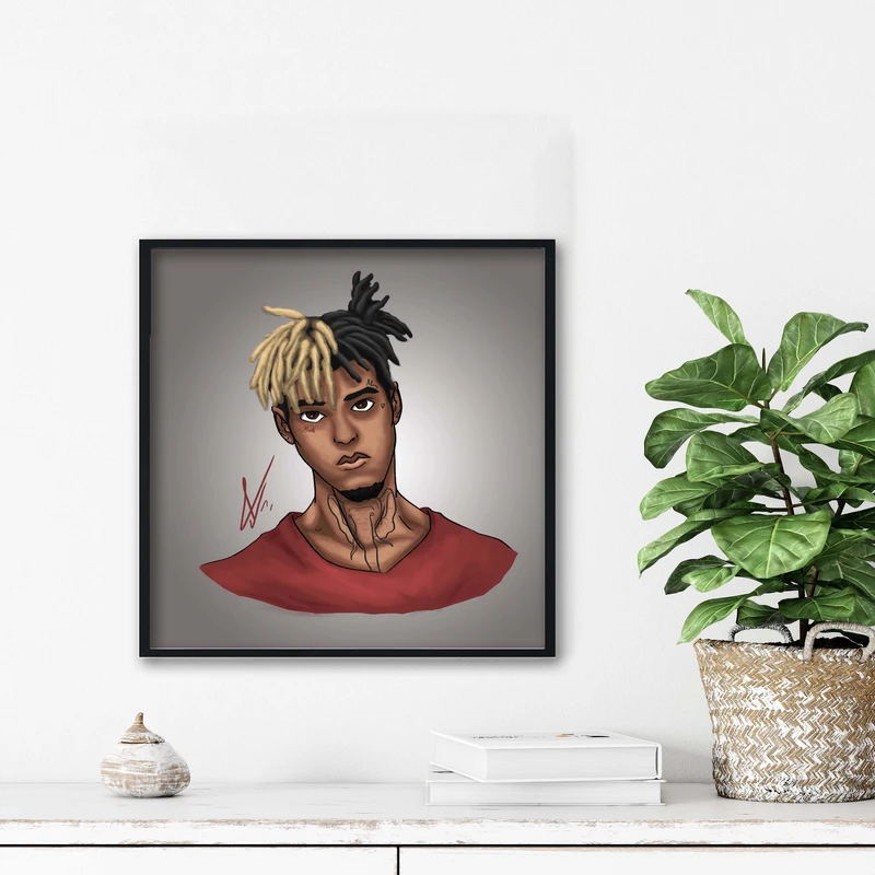 تابلو آتریسا طرح تنتاسیون xxxtentasion مدل ATt0166