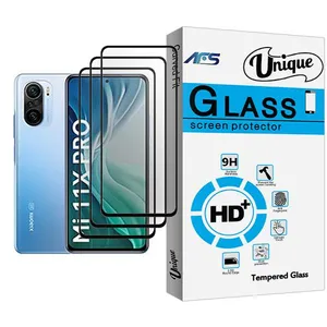 AFS Unique Glass MIX003 Screen Protector For Xiaomi Mi 11X Pro Pack Of 3