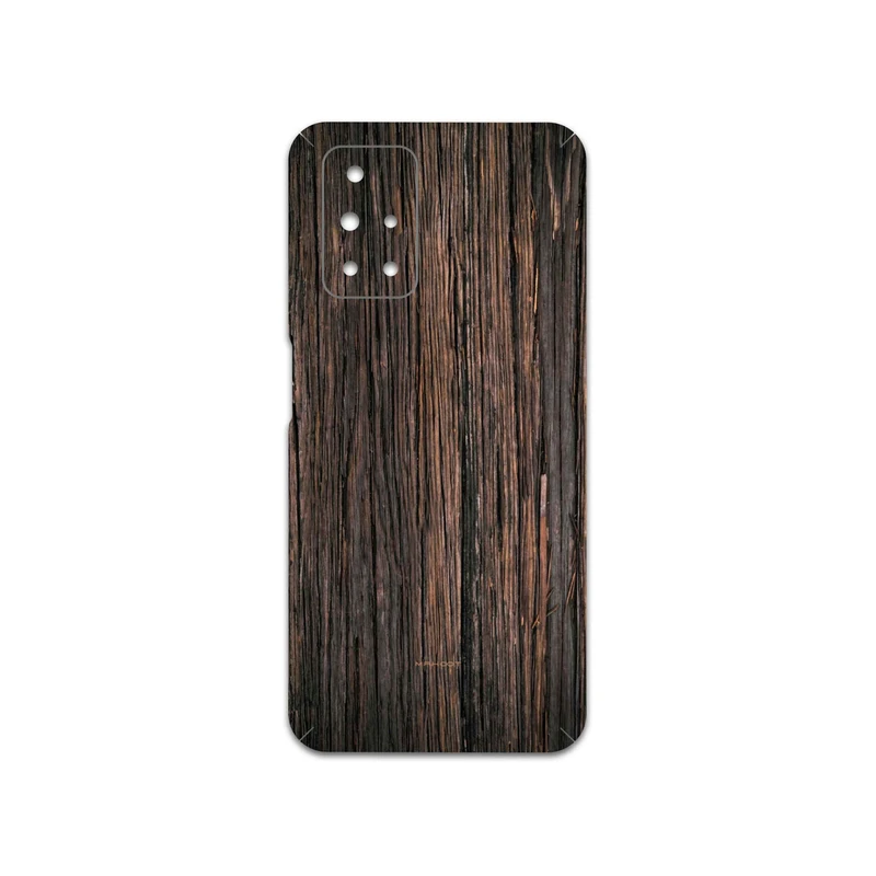 برچسب پوششی ماهوت مدل Burned-Wood مناسب برای گوشی موبایل شیائومی Redmi 10 Prime