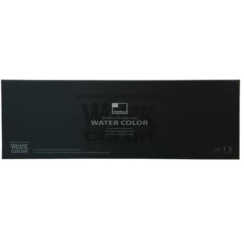 آبرنگ 13 رنگ شین هان مدل حرفه ای تیوپی کد sh210s