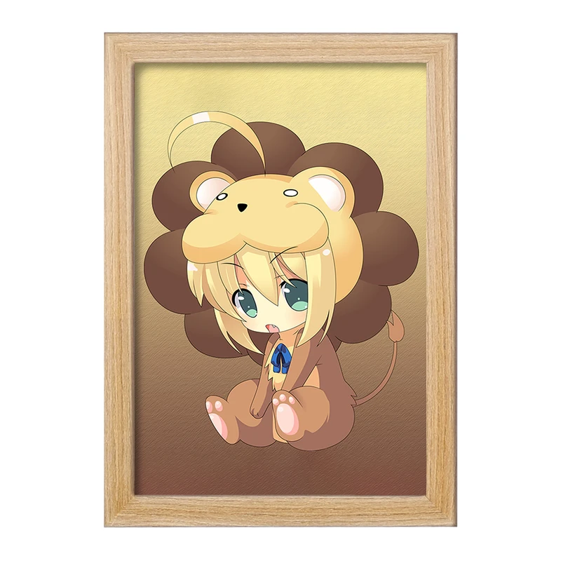 تابلو خندالو مدل التر انیمه فیت استی نایت Fate Stay Night  کد 22782