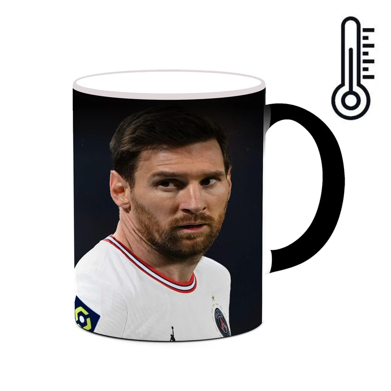 ماگ حرارتی کاکتی طرح Leo Messi لئو مسی مدل mgh42348