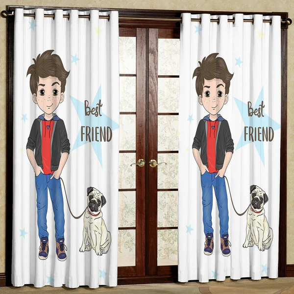 پرده مدل مخمل پانچی کد 3  سایز 200x140 سانتی متر