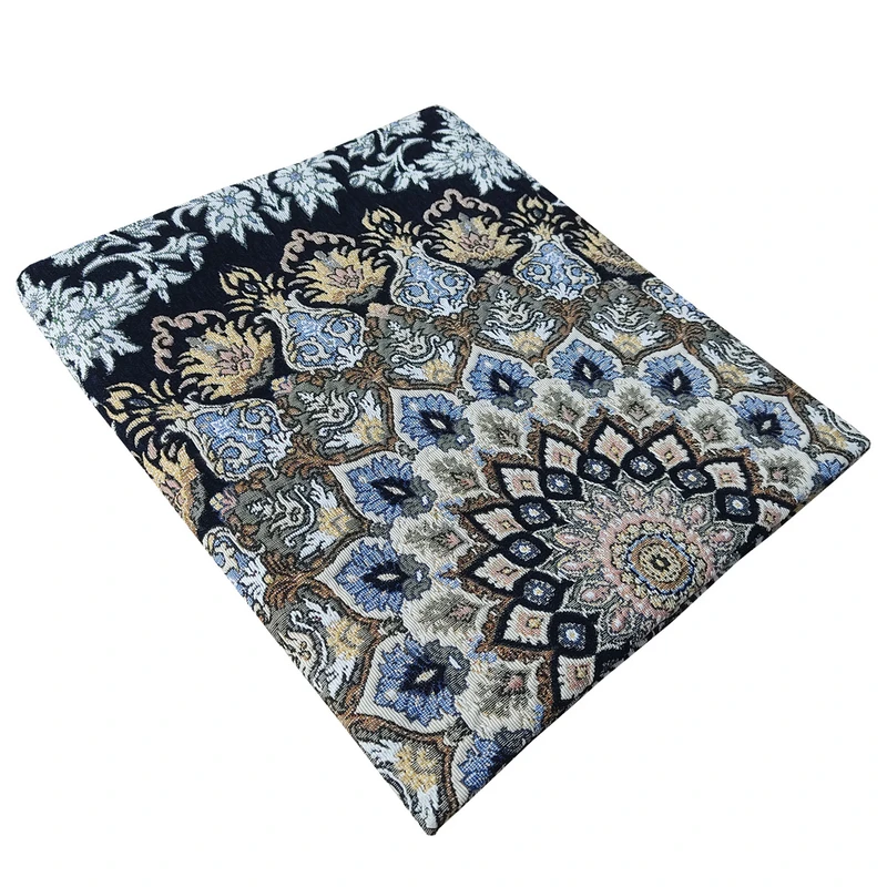 روفرشی سوپر گلشن یزد مدل گل انار کد 811s زمینه سرمه‌ای