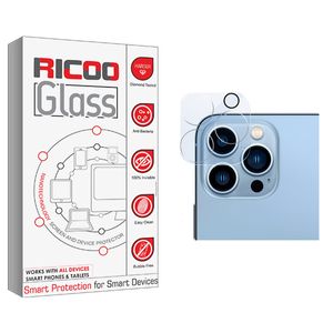 محافظ لنز دوربین ریکو مدل Ricoo Glass FLL مناسب برای گوشی موبایل اپل iPhone 12 ProMax