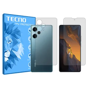 Tecno brand shockproof Hydrogel screen protector glass for Xiaomi Poco F5 along with the back protector