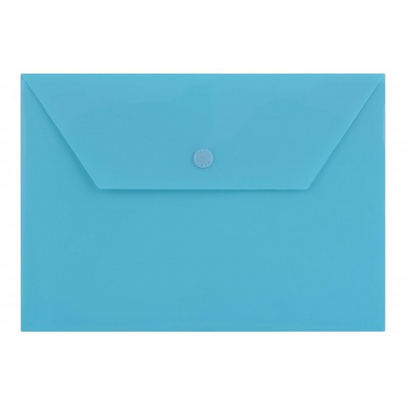 پوشه دکمه دار پاپکو کد B5-ClearM سایز A5 بسته 2 عددی