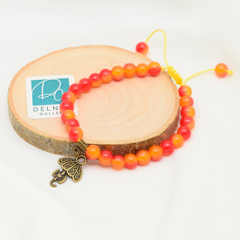 دستبند زنانه دلنار گالری مدل چتر پاییزی دستبند زنانه دلنار گالری مدل چتر پاییزی