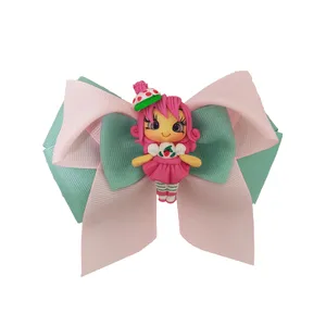 گیره مو دخترانه مدل دختر توت فرنگی کد J01