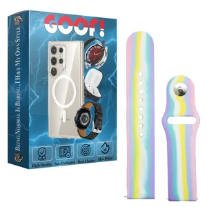 بند گوف مدل Rainbow-c8 مناسب برای ساعت هوشمند هایلو RS4 / RS4 PLUS