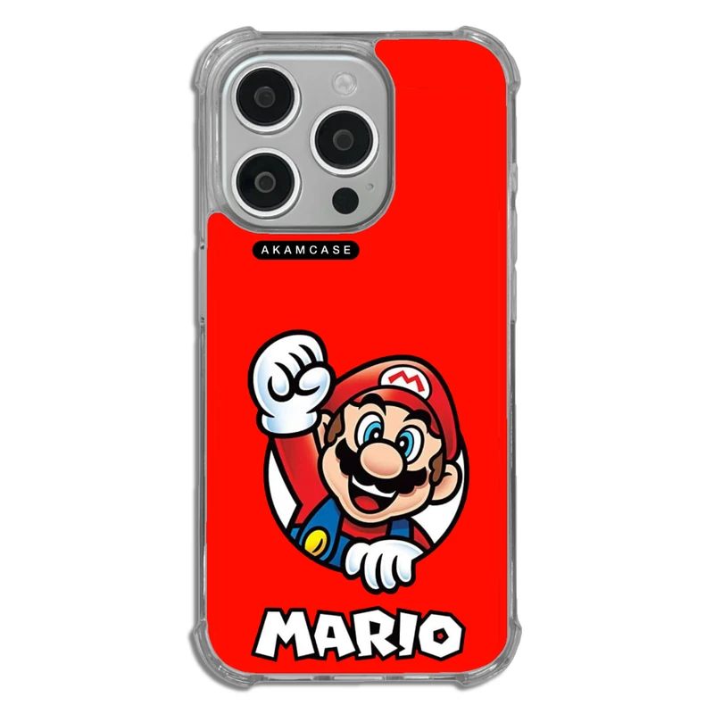 کاور آکام مدل AMCWTA15PRO-SUPER MARIO12 مناسب برای گوشی موبایل اپل iPhone 15 Pro