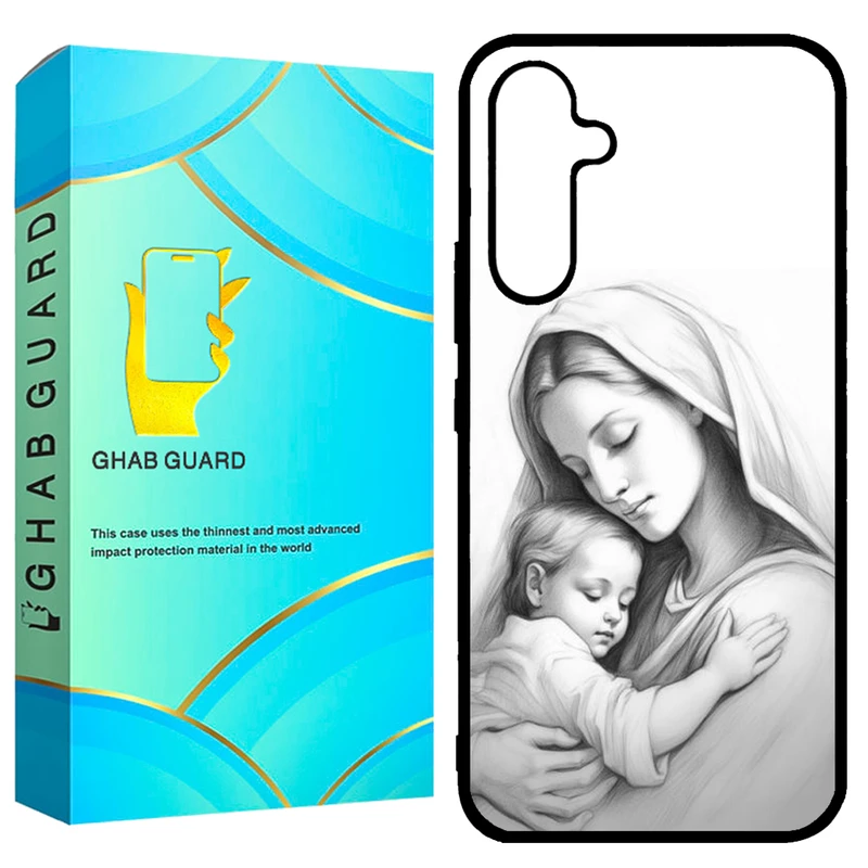 کاور قاب گارد طرح مادر و بچه مدل GCHPA54 مناسب برای گوشی موبایل سامسونگ  Galaxy A54 5G