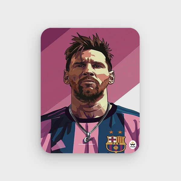 ماوس پد شادیت مدل مسی کد01 سایز24*19