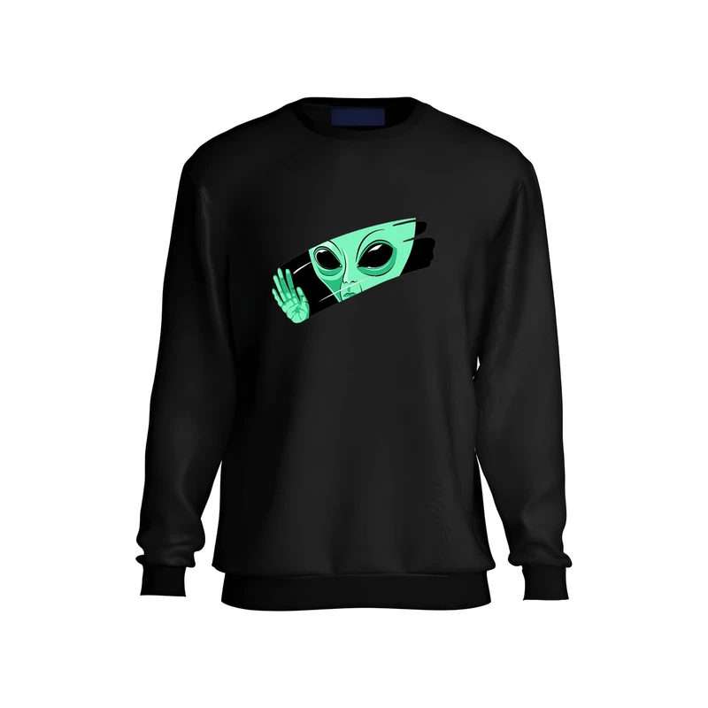 سویشرت مردانه مدل دورس آدم فضایی کد 136