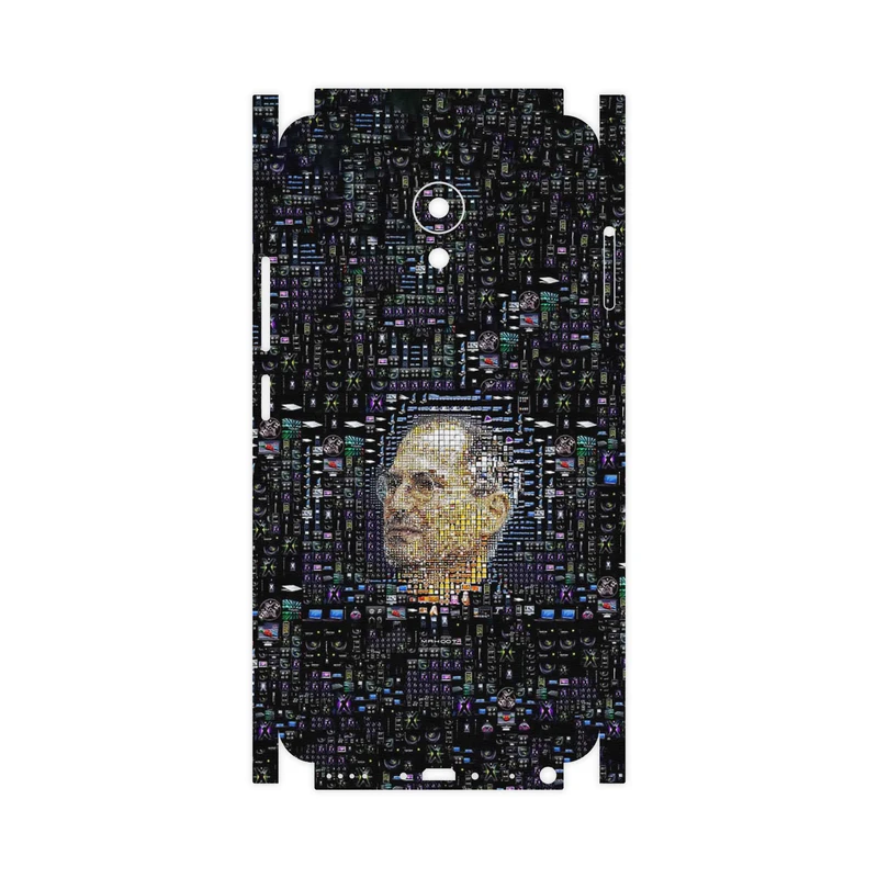 برچسب پوششی ماهوت مدل Collage of Steve Jobs 2-FullSkin مناسب برای گوشی موبایل میزو M5