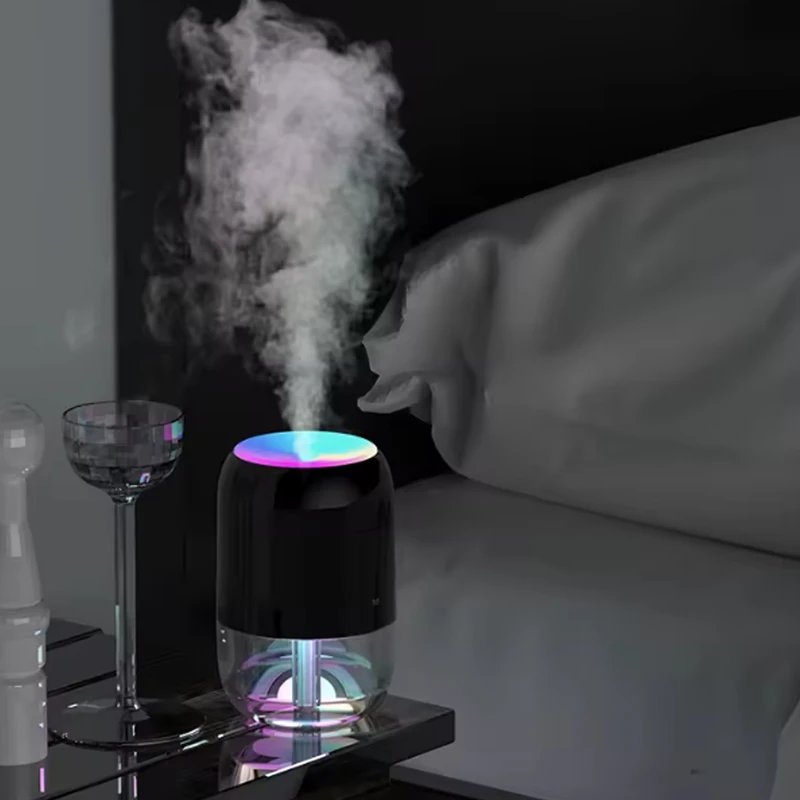 عکس شماره 5 : دستگاه بخور سرد اچ دو او مدل رقص نور-دار