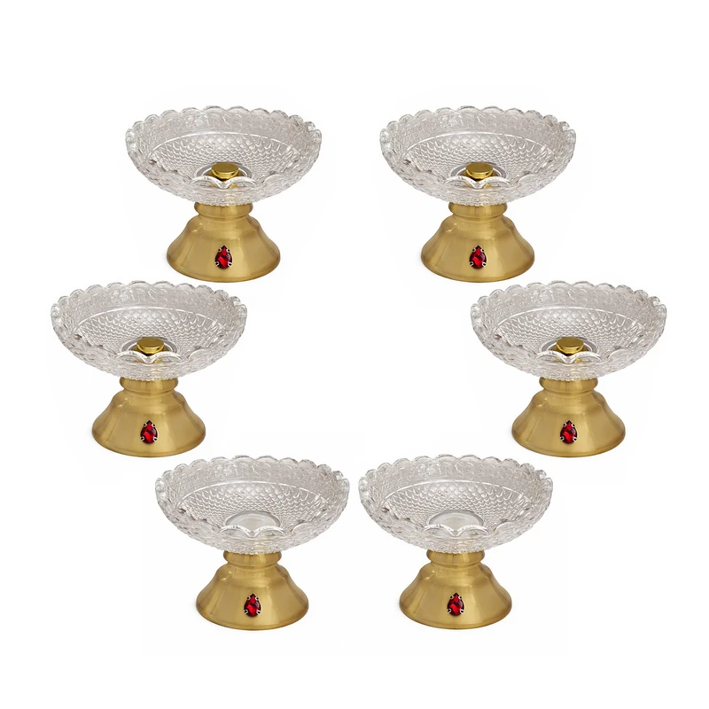 مجموعه ظروف هفت سین 6 پارچه مدل مانا