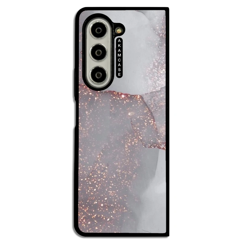 کاور آکام مدل AMC-WSGZFOLD5-MARBLE-32 مناسب برای گوشی موبایل سامسونگ Galaxy Z Fold 5