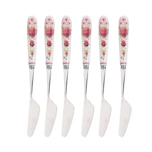  کارد صبحانه خوری طرح Damask rose بسته 6 عددی