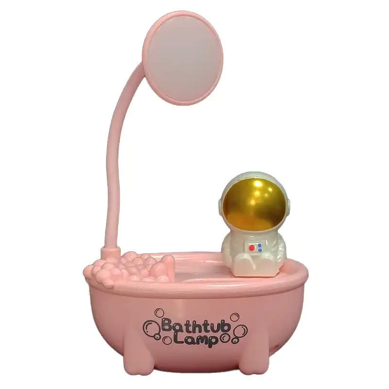چراغ مطالعه مدل شارژی فانتزی طرح حمام و فضانورد