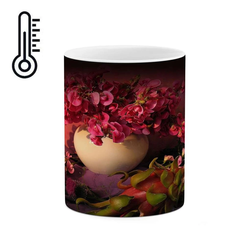 ماگ حرارتی کاکتی مدل گل کد mgh11344