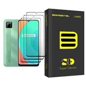 Somastel SD Glass MIX003 Screen Protector For Realme C11 Pack Of 3