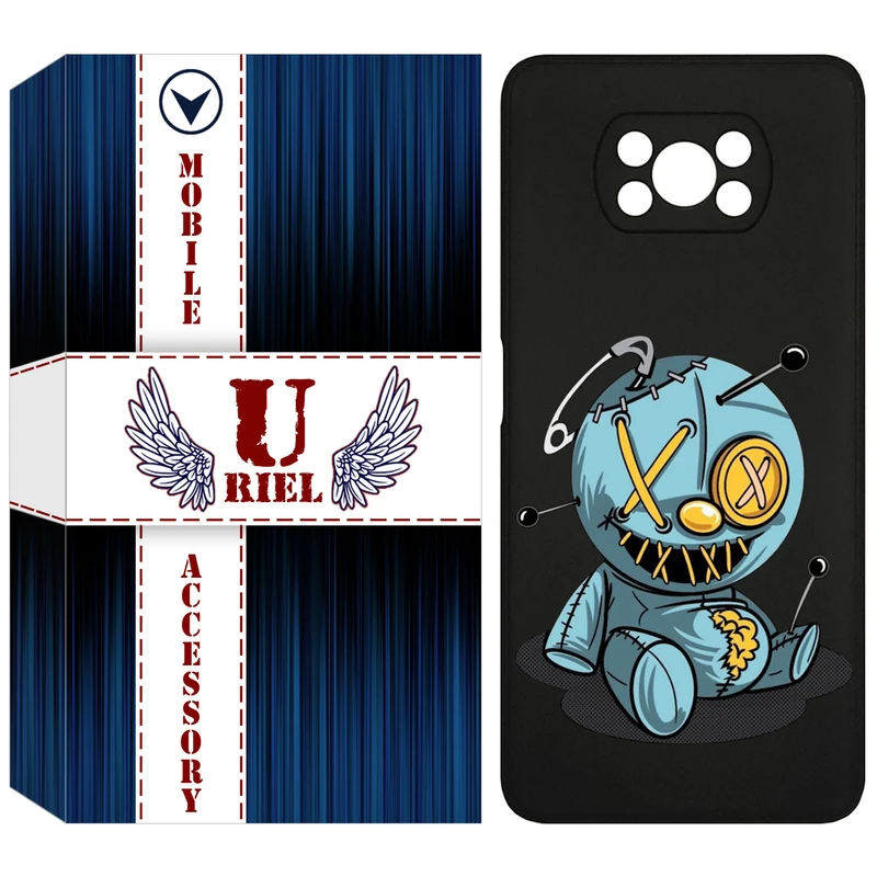 کاور یوریل مدل KSH کد 68 طرح عروسک مناسب برای گوشی موبایل شیائومی Poco X3 / Poco X3 Pro