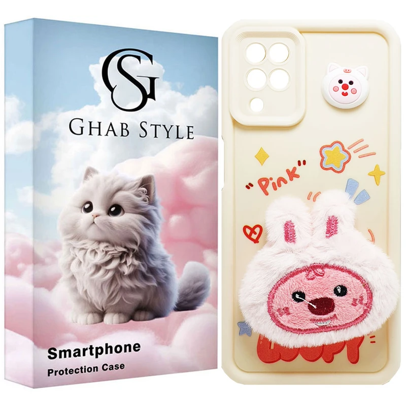 کاور قاب استایل مدل سیلیکونی طرح مخملی مناسب برای گوشی موبایل سامسونگ Galaxy A12 / A12 5G / M12 / F12