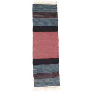 گلیم دستبافت کناره طول 1 متر مدل نایین کد 140837