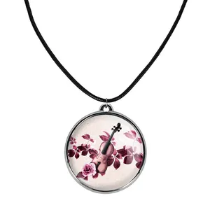 گردنبند خندالو مدل ویولن Violin کد 2795427955