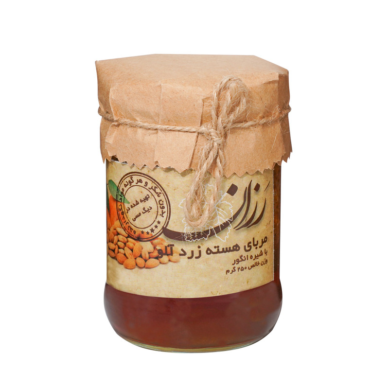 مربای هسته زردالوی رزان - 250 گرم