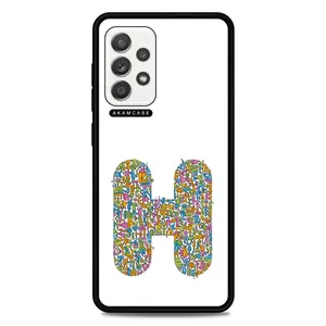 AKAM AMC-WSGA52-ALPHADOODLEBET-8 Cover For Samsung Galaxy A52