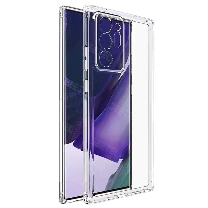 کاور مدل clear مناسب برای گوشی موبایل سامسونگ galaxy note 20 ultra