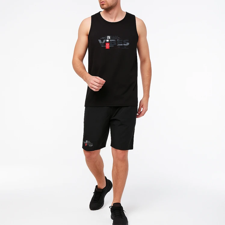 ست تاپ و شلوارک مردانه موها فیتنس مدل VIBE SE